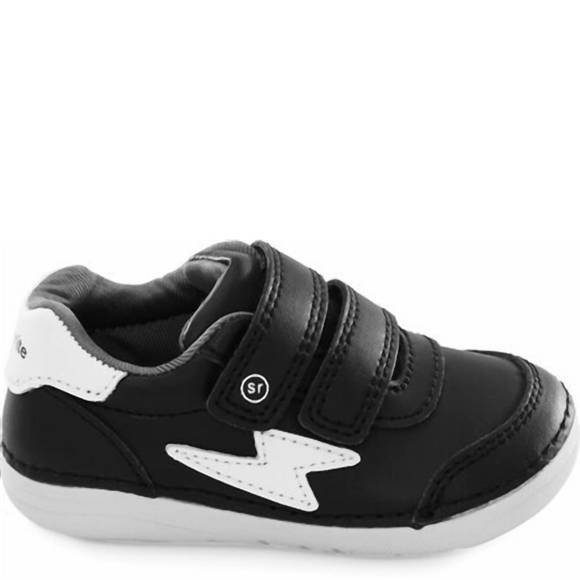 NEW STRIDE RITE soft motion kennedy sneaker in black - Picture 2 of 2